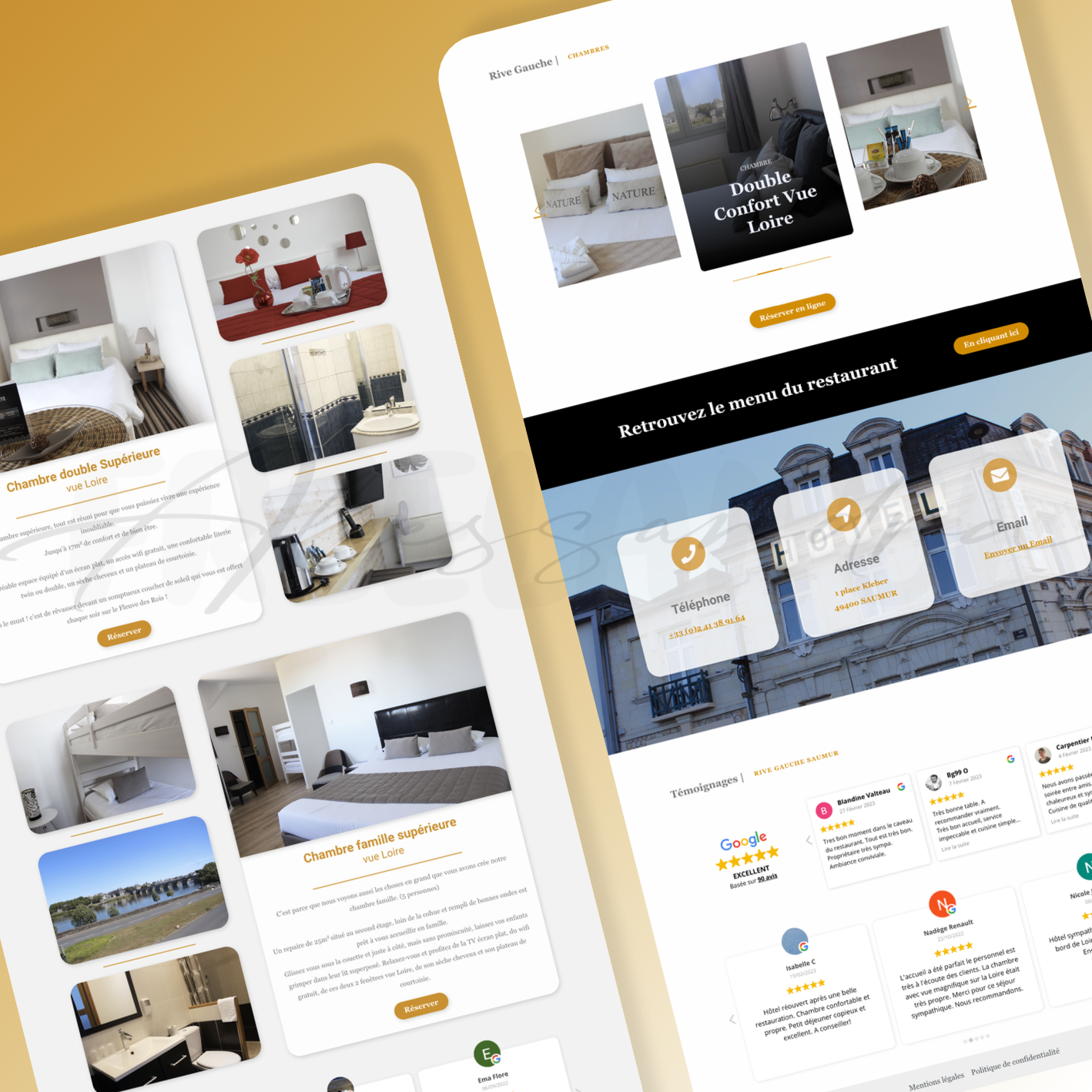 site wordpress hotel restaurant